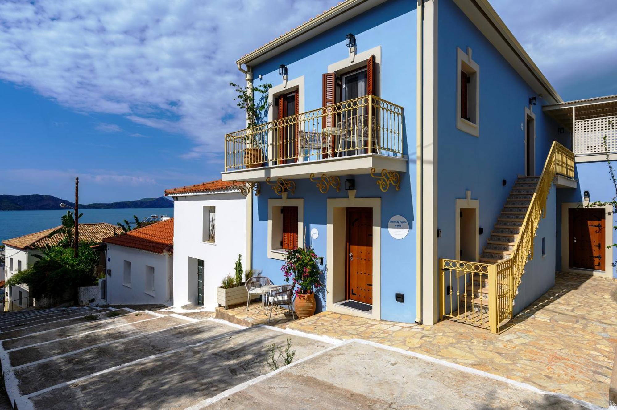 Blue Sky House Aparthotel Pylos Exterior foto