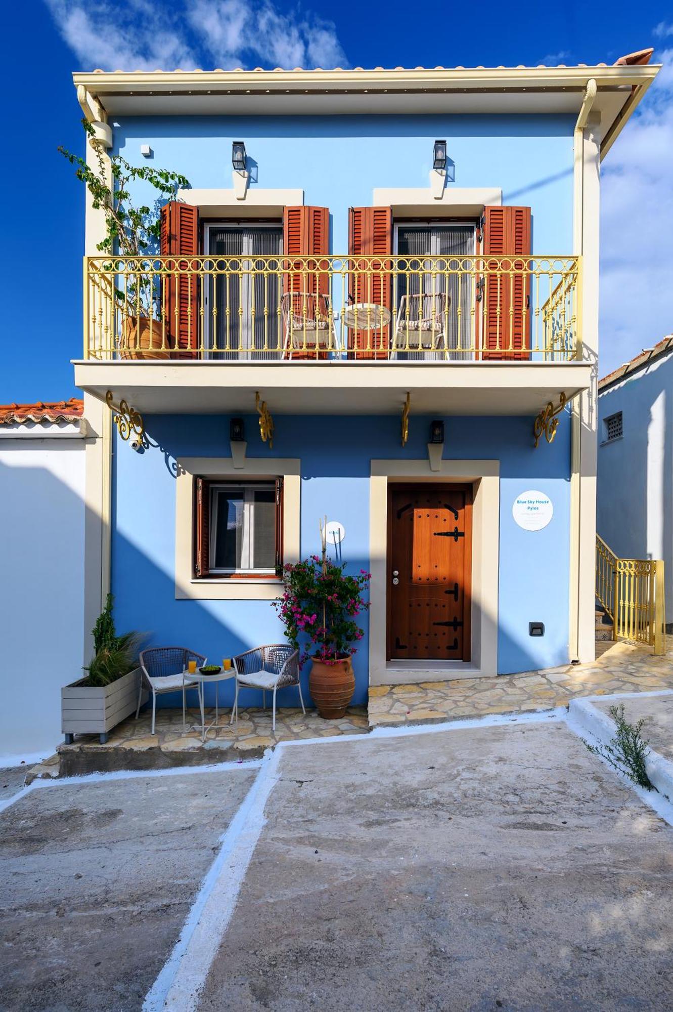 Blue Sky House Aparthotel Pylos Exterior foto