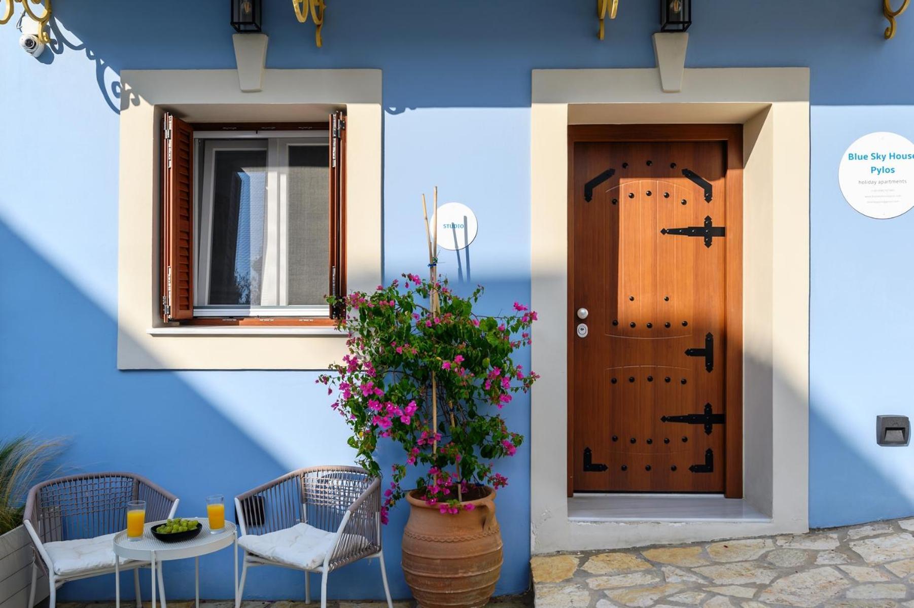 Blue Sky House Aparthotel Pylos Exterior foto